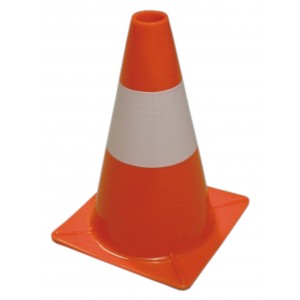 CONE DE SINALIZAÇAO POLIETILENO 30CM *
